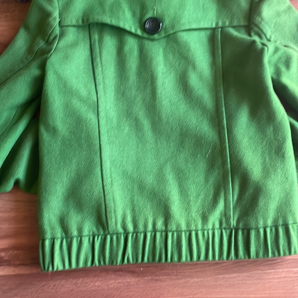 Ochirly Green Jacket Size S – Stylish Lightweight Women’s Jacket EUC - Picture 7 of 16